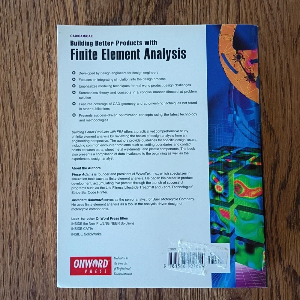 Building Better Products with Finite Element Analysis Adams 1999 1st Ed OnWord